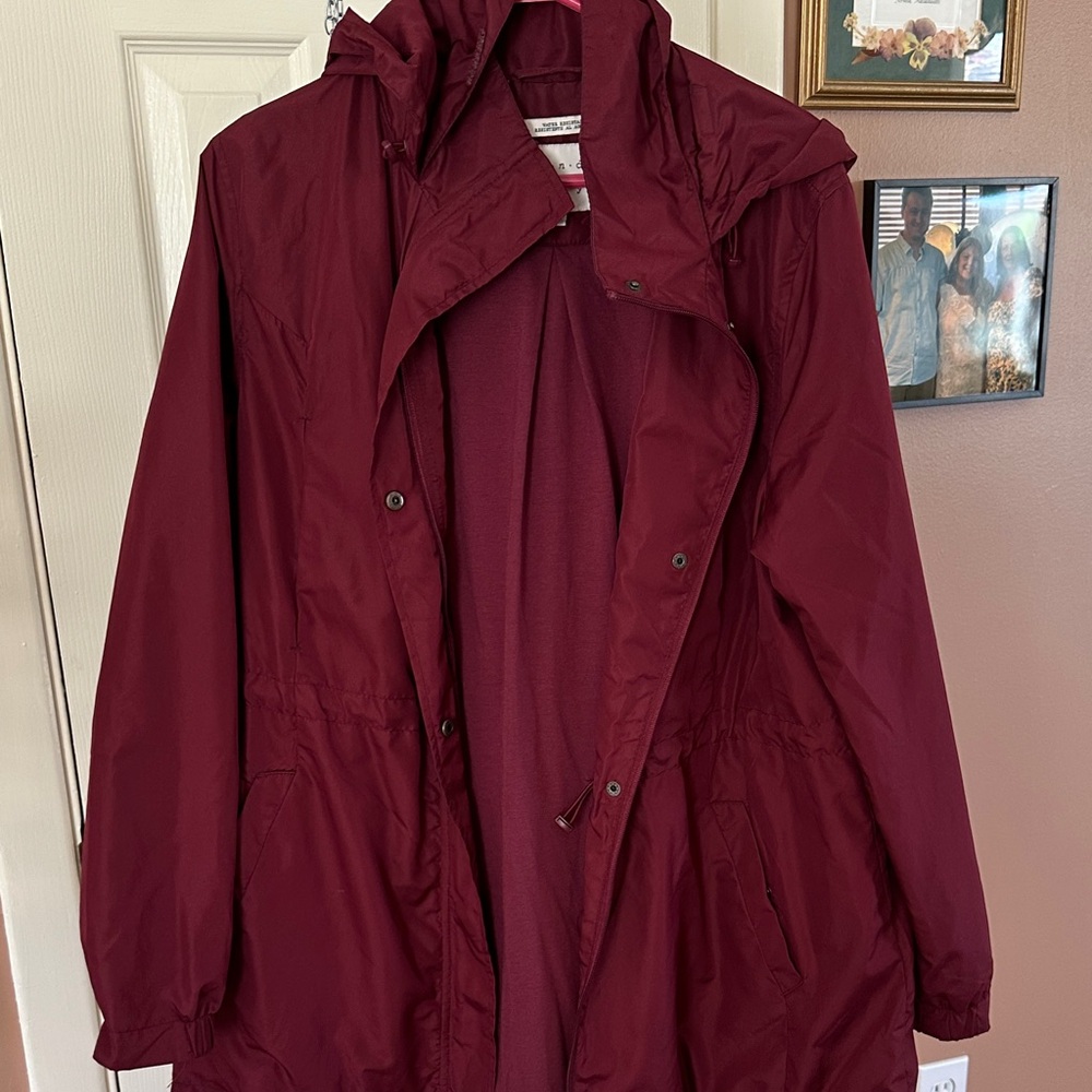 Women's Burgundy Jacket A New Day from Target 
EUC